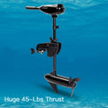 NNEMB 45 LBS Electric Trolling Motor Inflatable Boat Outboard Engine Fishing Marine