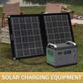 NNETM Portable Solar Panel Charger (2-in-1)